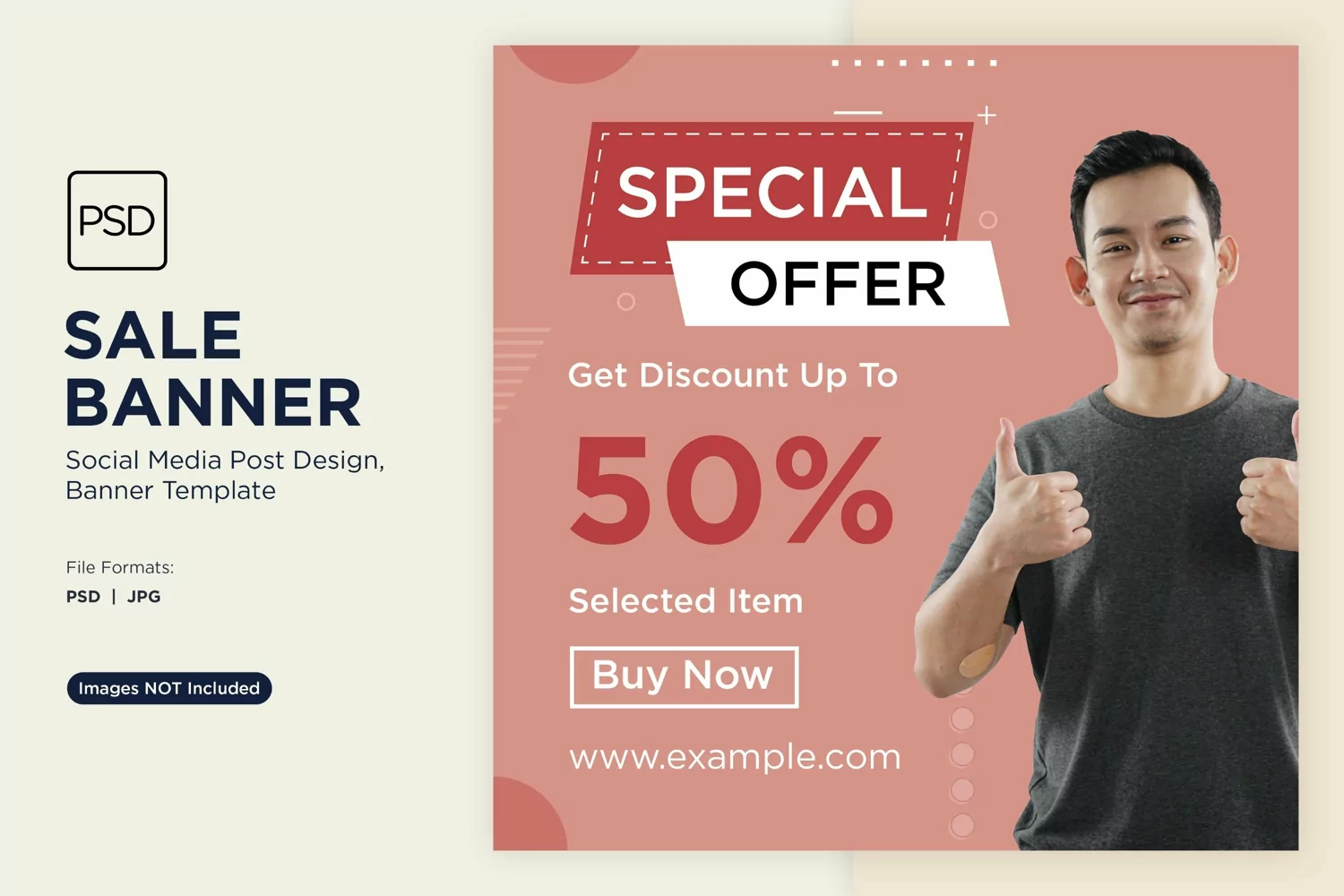 Special Offer on Store and online Banner Design Template product image 1