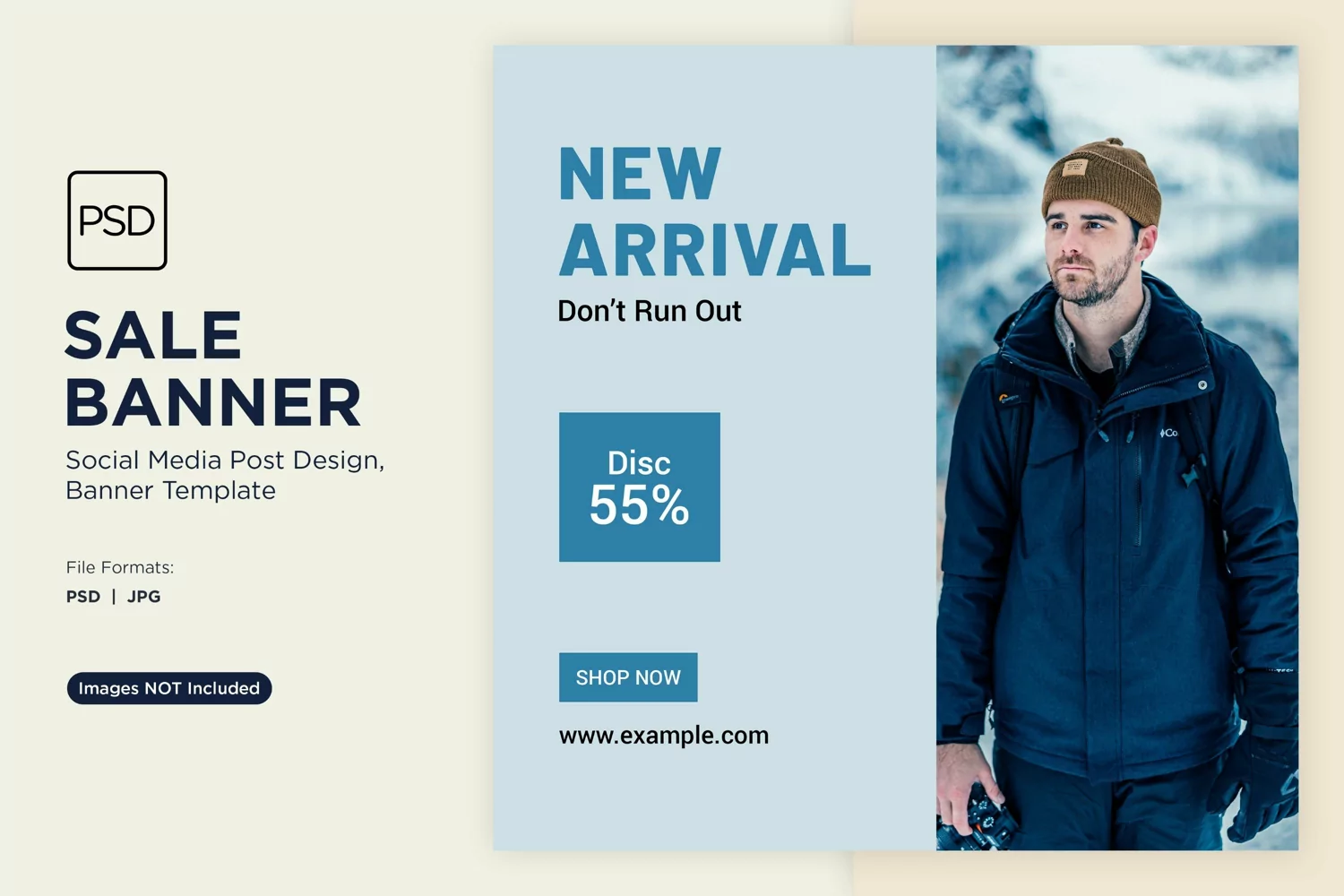 New Arrival Fashion Sale Banner Design Template product image 1