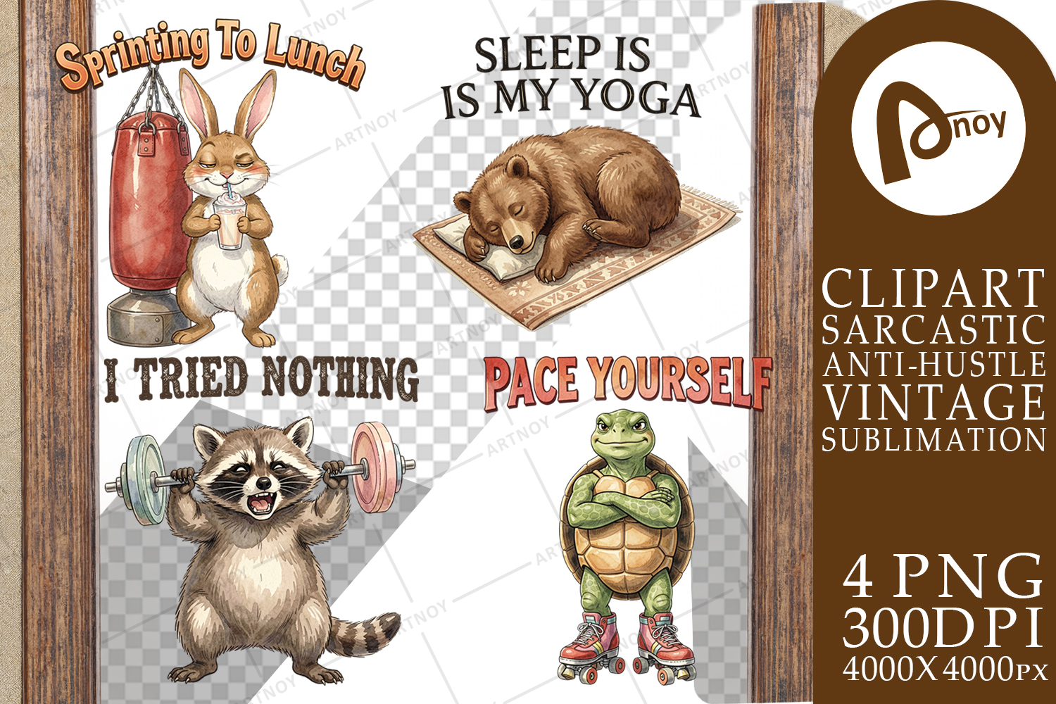 Sarcastic Anti Fitness Sublimation product image 1
