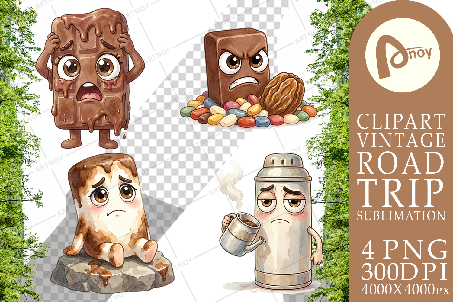 Sarcastic Camp Food Sublimation product image 1