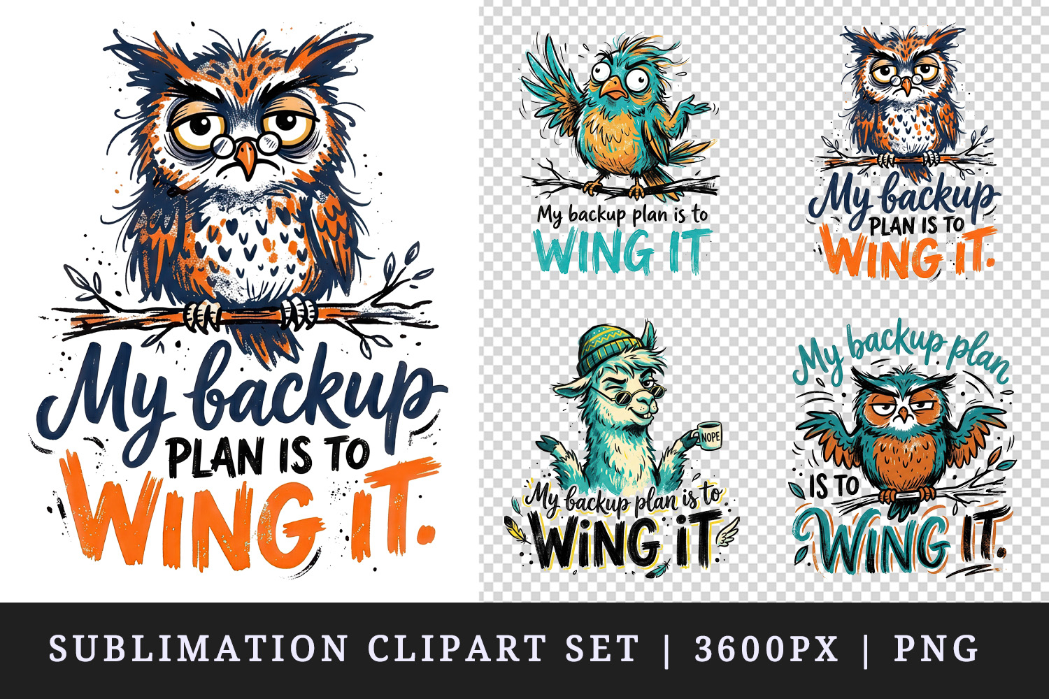 Sarcastic Quote clipart printable sublimation design png product image 1