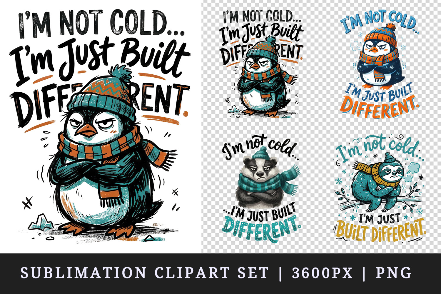 Sarcastic Quote clipart printable sublimation design png product image 1