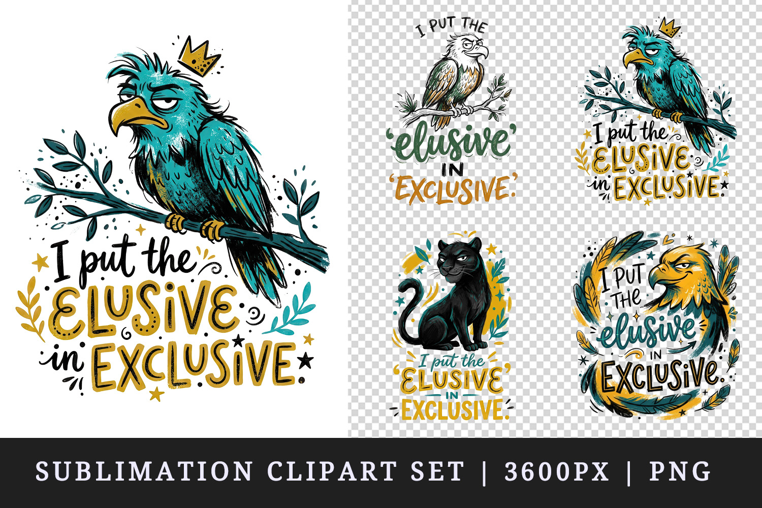 Sarcastic Quote clipart printable sublimation design png product image 1