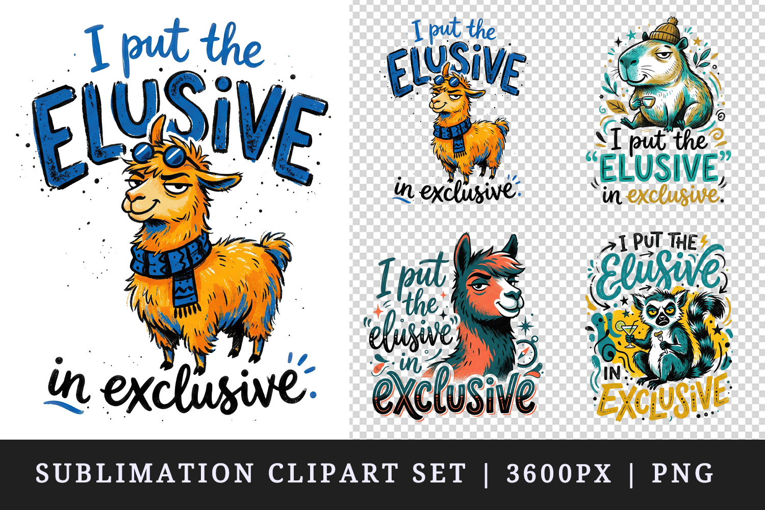Sarcastic Quote clipart printable sublimation design png product image 1