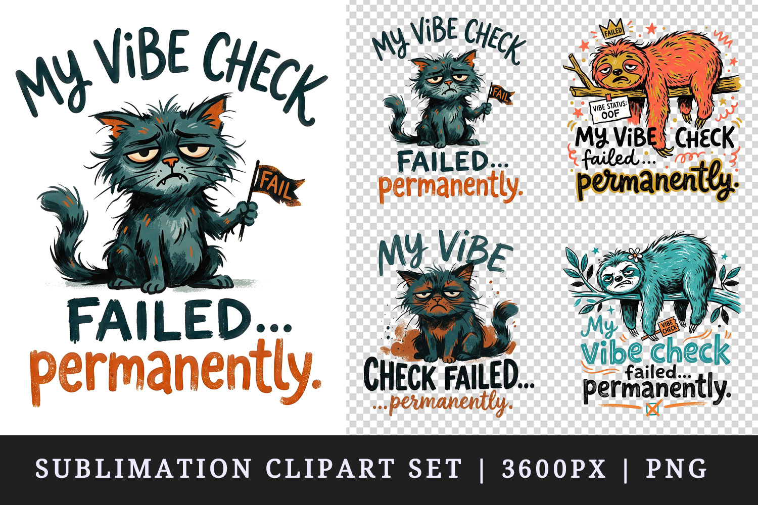 Sarcastic Quote clipart printable sublimation design png product image 1