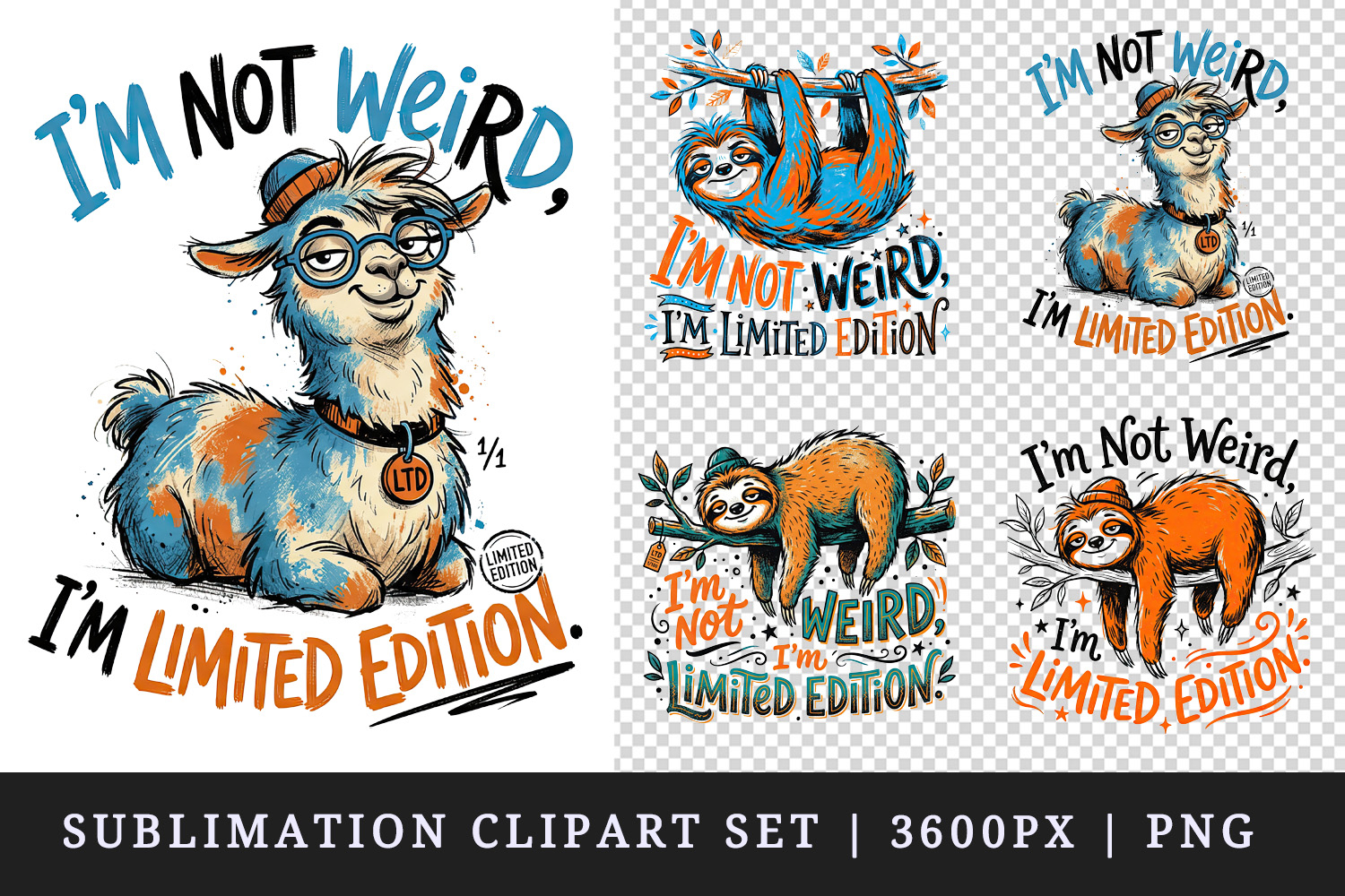 Sarcastic Quote clipart printable sublimation design png product image 1