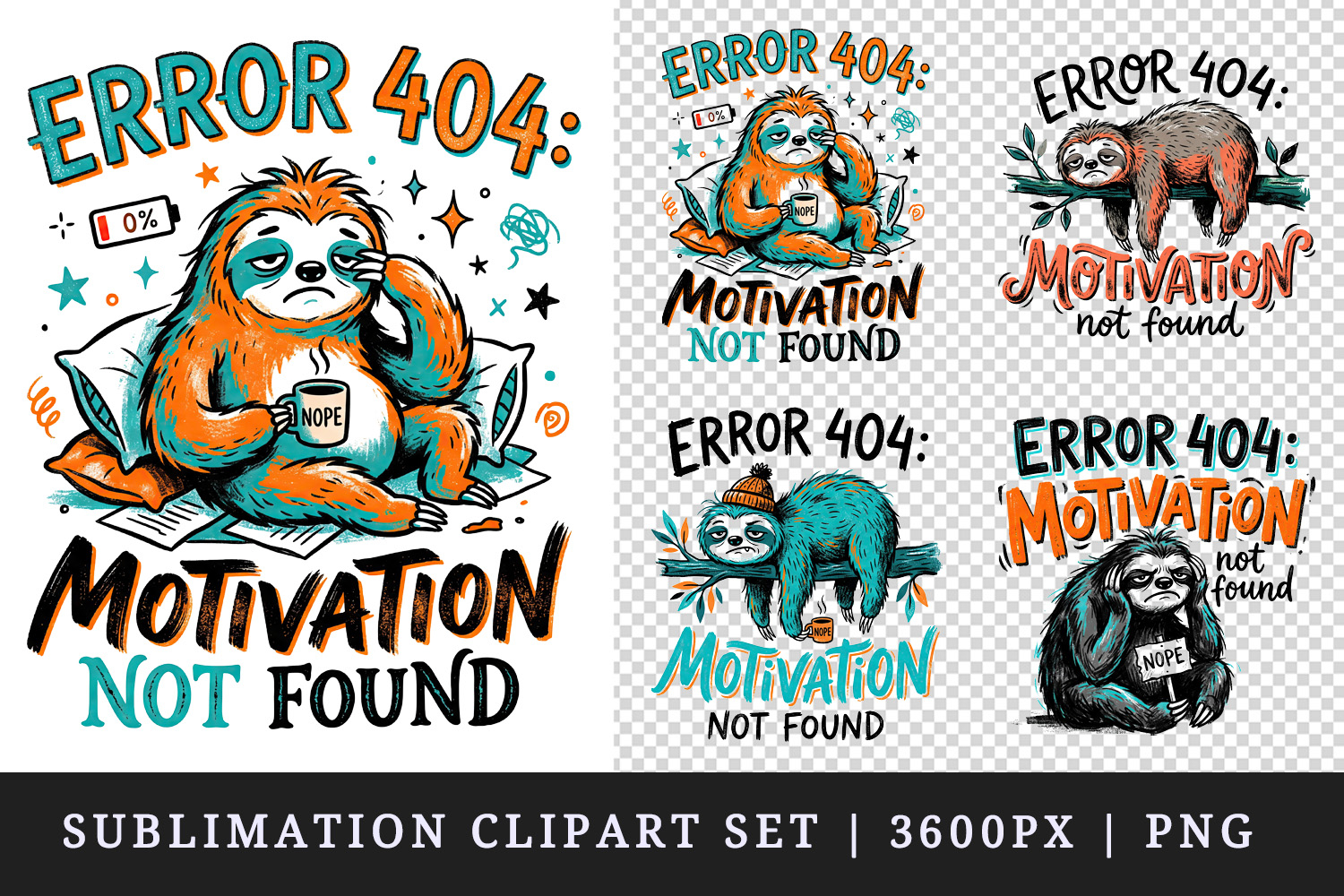 Sarcastic Quote clipart printable sublimation design png product image 1