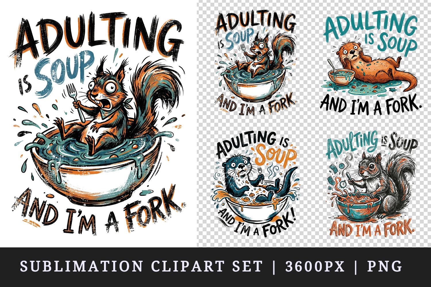 Sarcastic Quote clipart printable sublimation design png product image 1