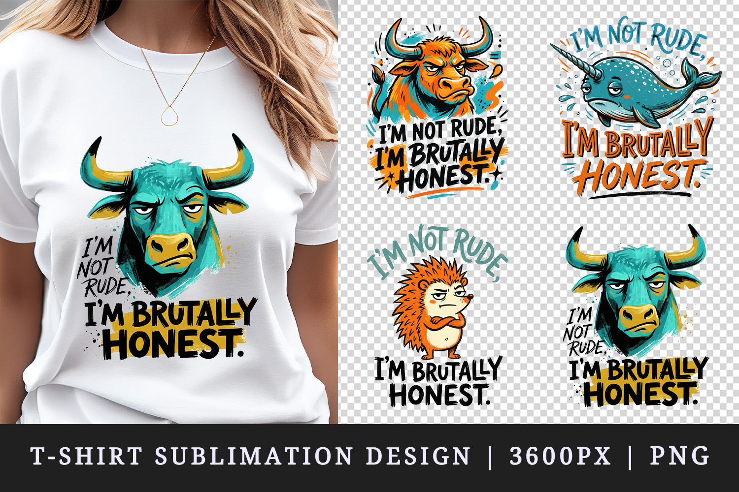 Sarcastic Quote t-shirt printable sublimation design png product image 1