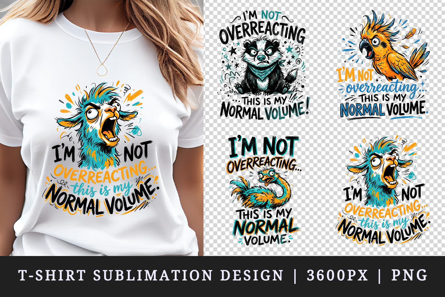 Sarcastic Quote t-shirt printable sublimation design png product image 1
