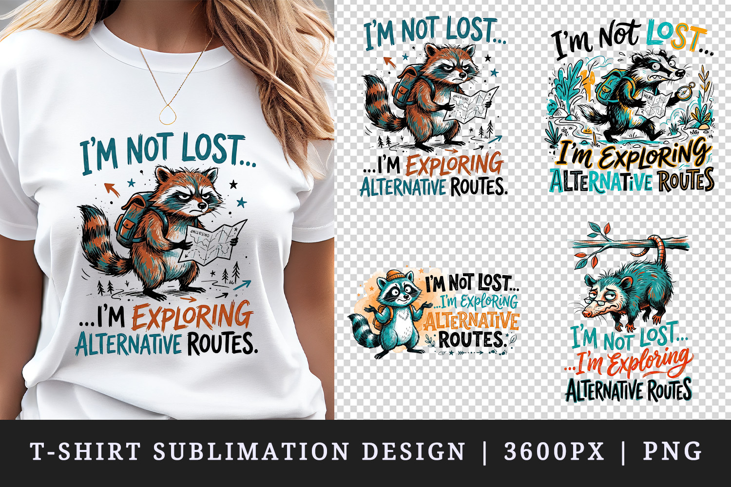 Sarcastic Quote t-shirt printable sublimation design png product image 1