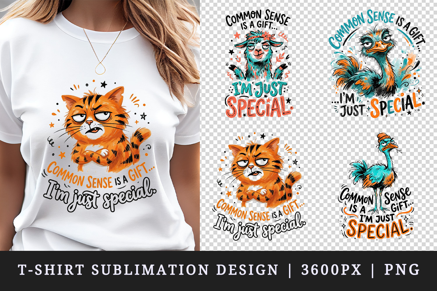 Sarcastic Quote t-shirt printable sublimation design png product image 1