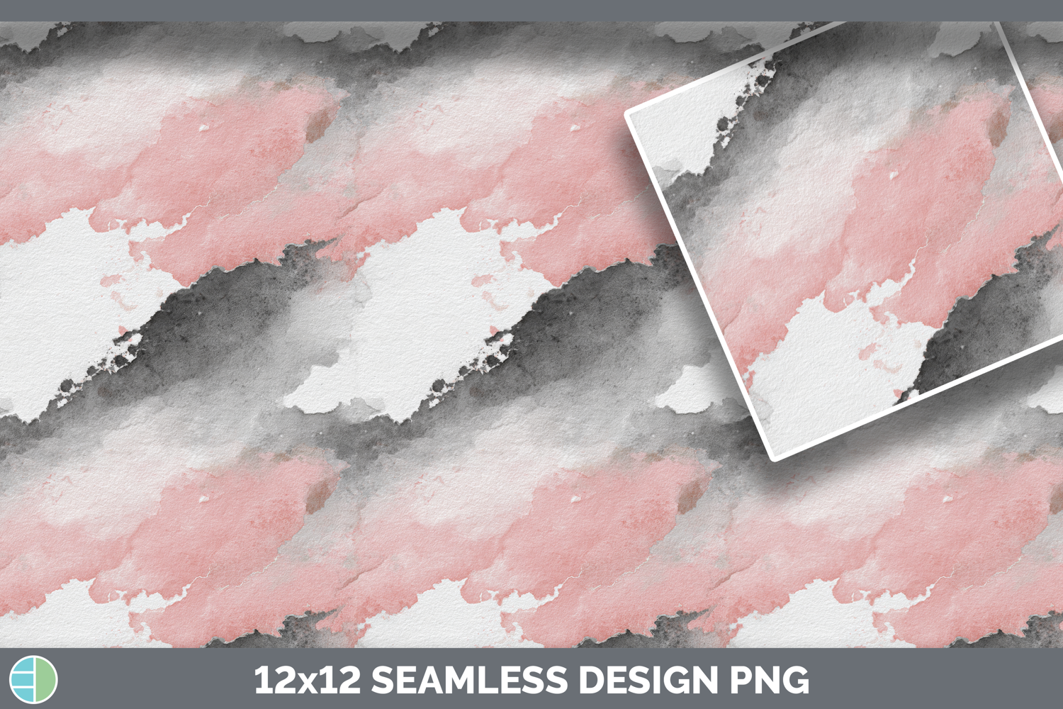 GorgeousSeamless Watercolor Textured Background Papers design.