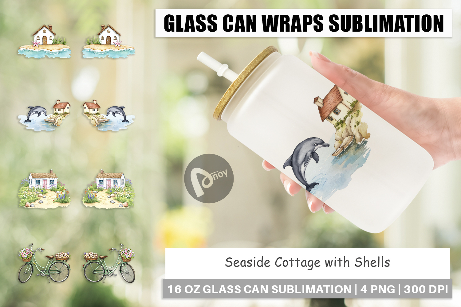 Glass Can Seaside Cottage product image 1