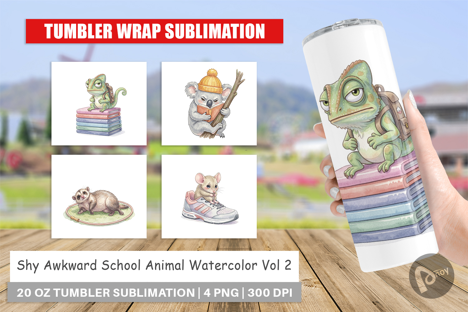 Shy Awkward School Animal Tumbler product image 1