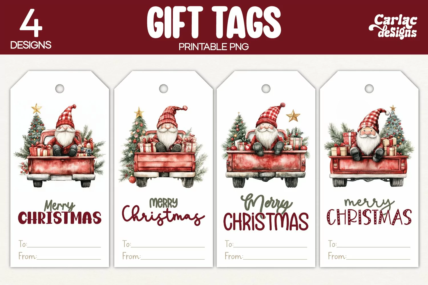 snowman gift tags