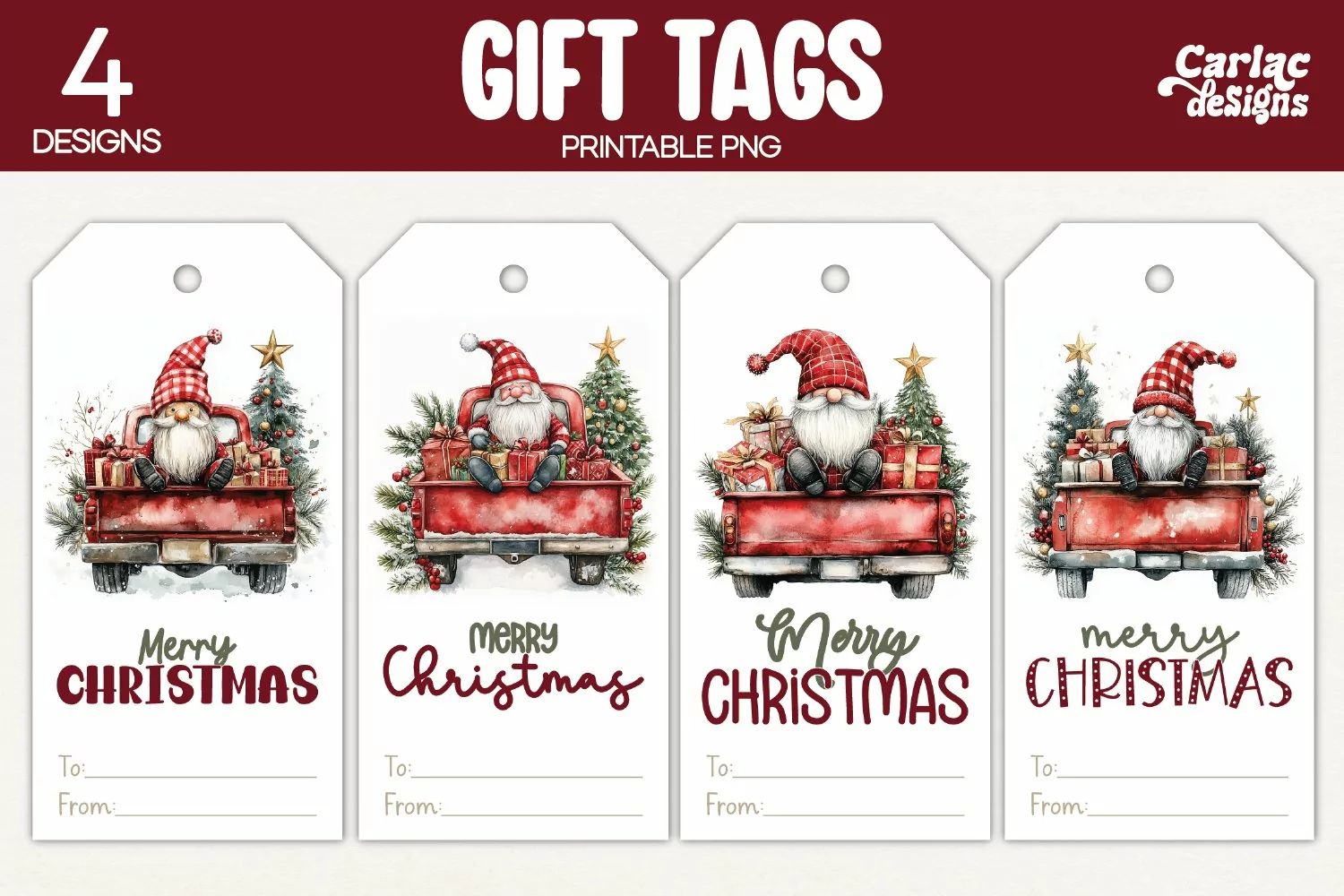 snowman gift tags