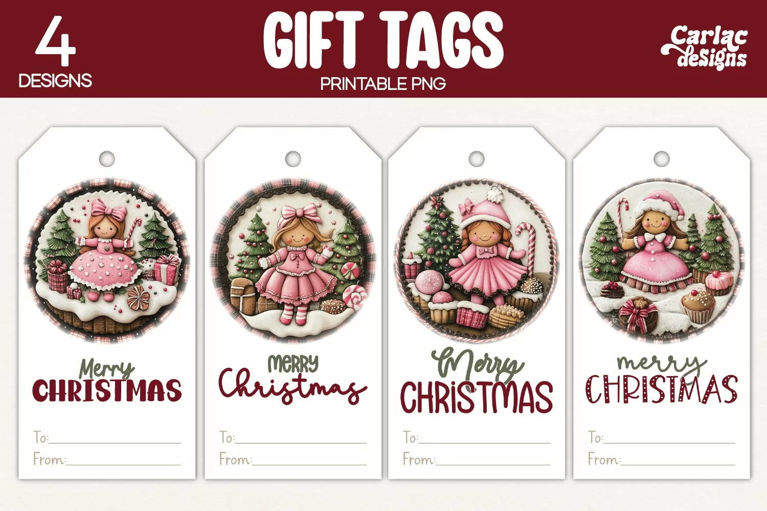 snowman gift tags