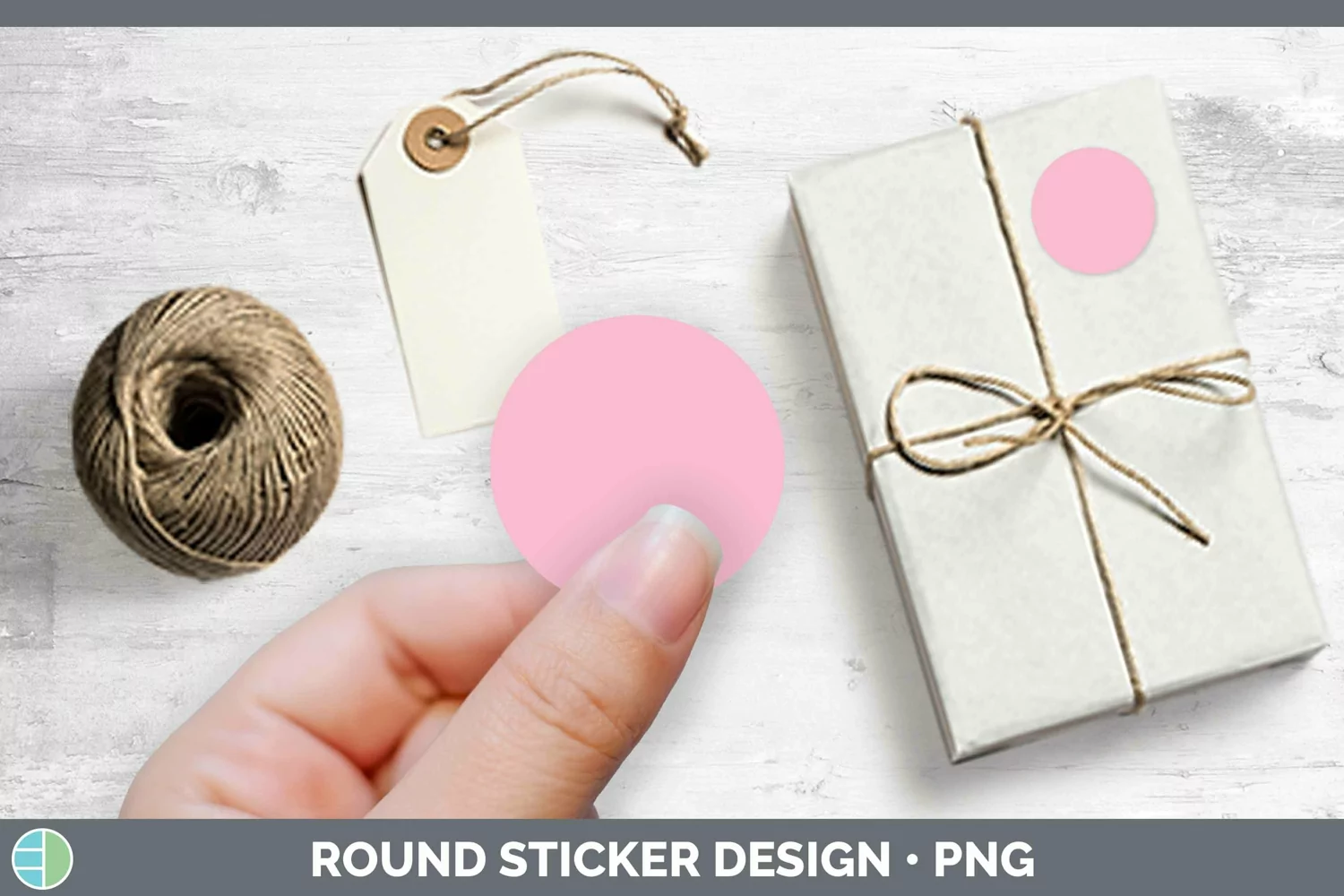 GorgeousSolid Color Stickers design.