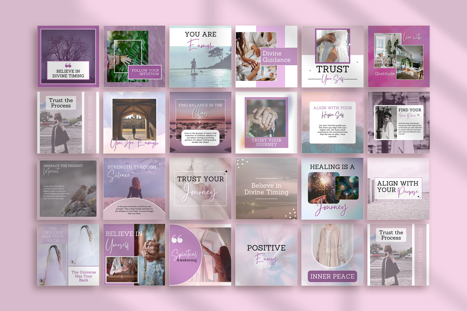 Spiritual Instagram Canva Post Templates product image 1
