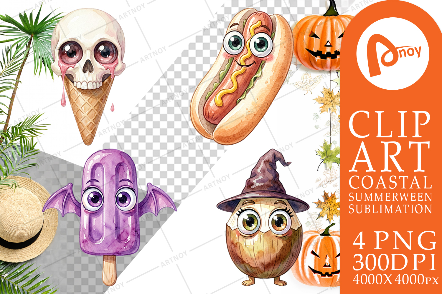 Spooky Summer Snack Sublimation product image 1