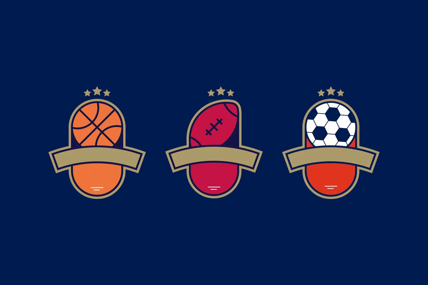 Sports Vintage Logo Labels product image 1