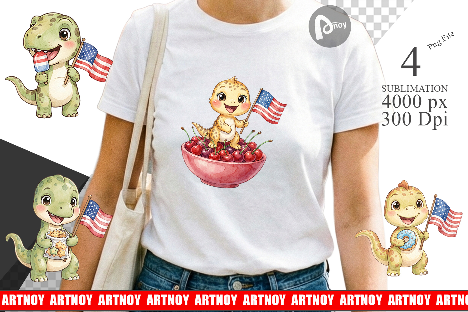 Summer Treats Dino Sublimation product image 1