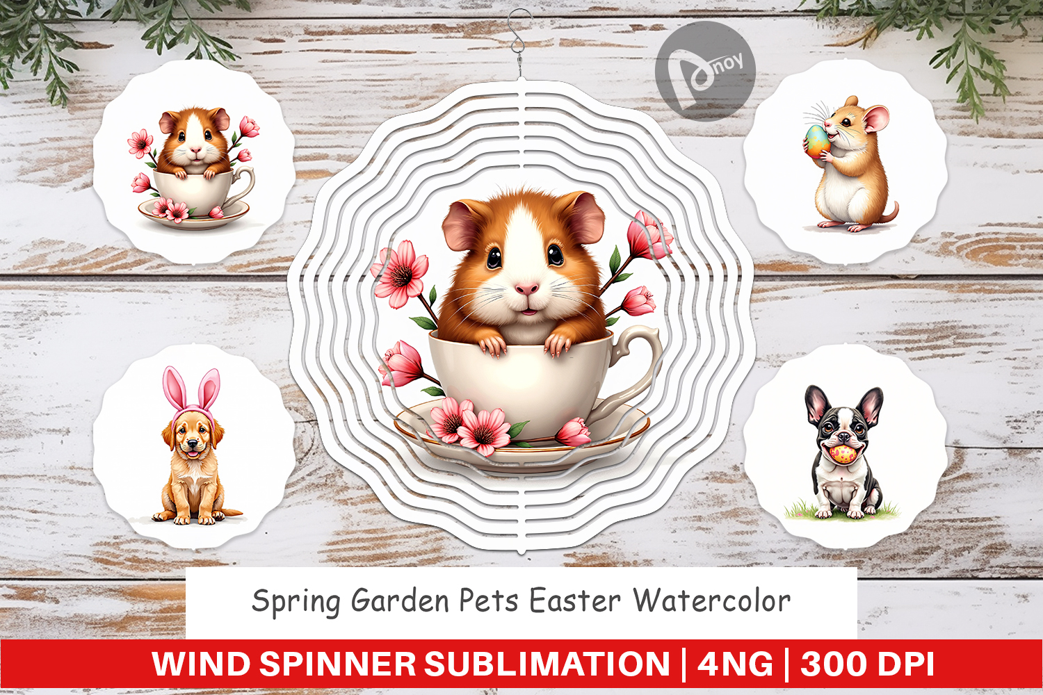 Spring Garden Pets Easter Wind Spinner product image 1