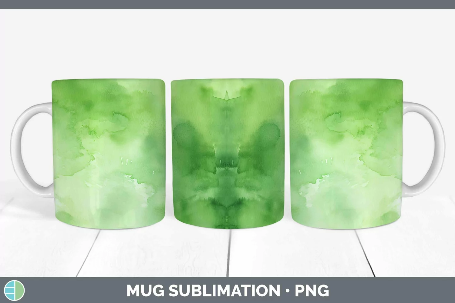 GorgeousSt Patricks Mug Wrap design.