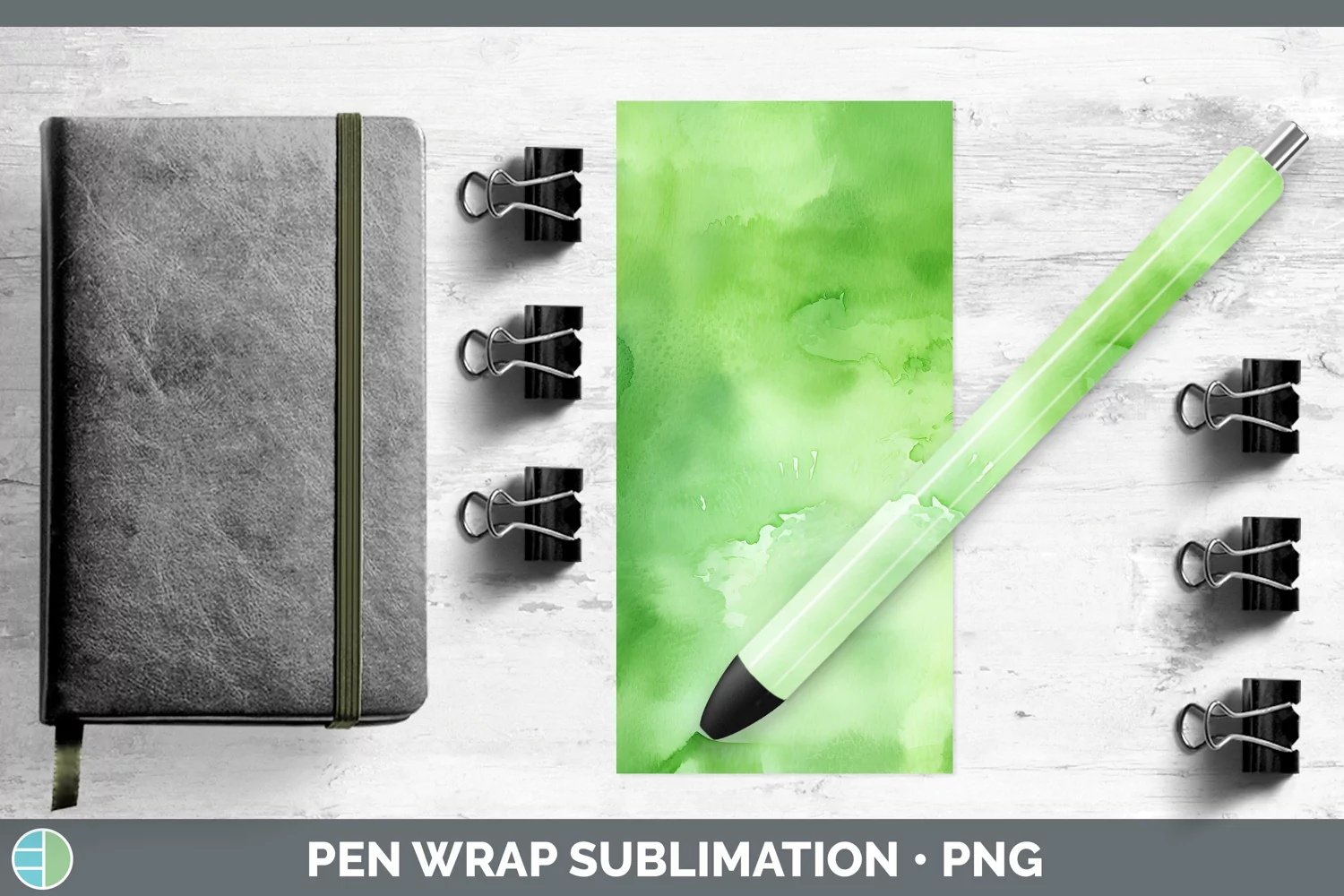 GorgeousSt Patricks Pen Wrap design.