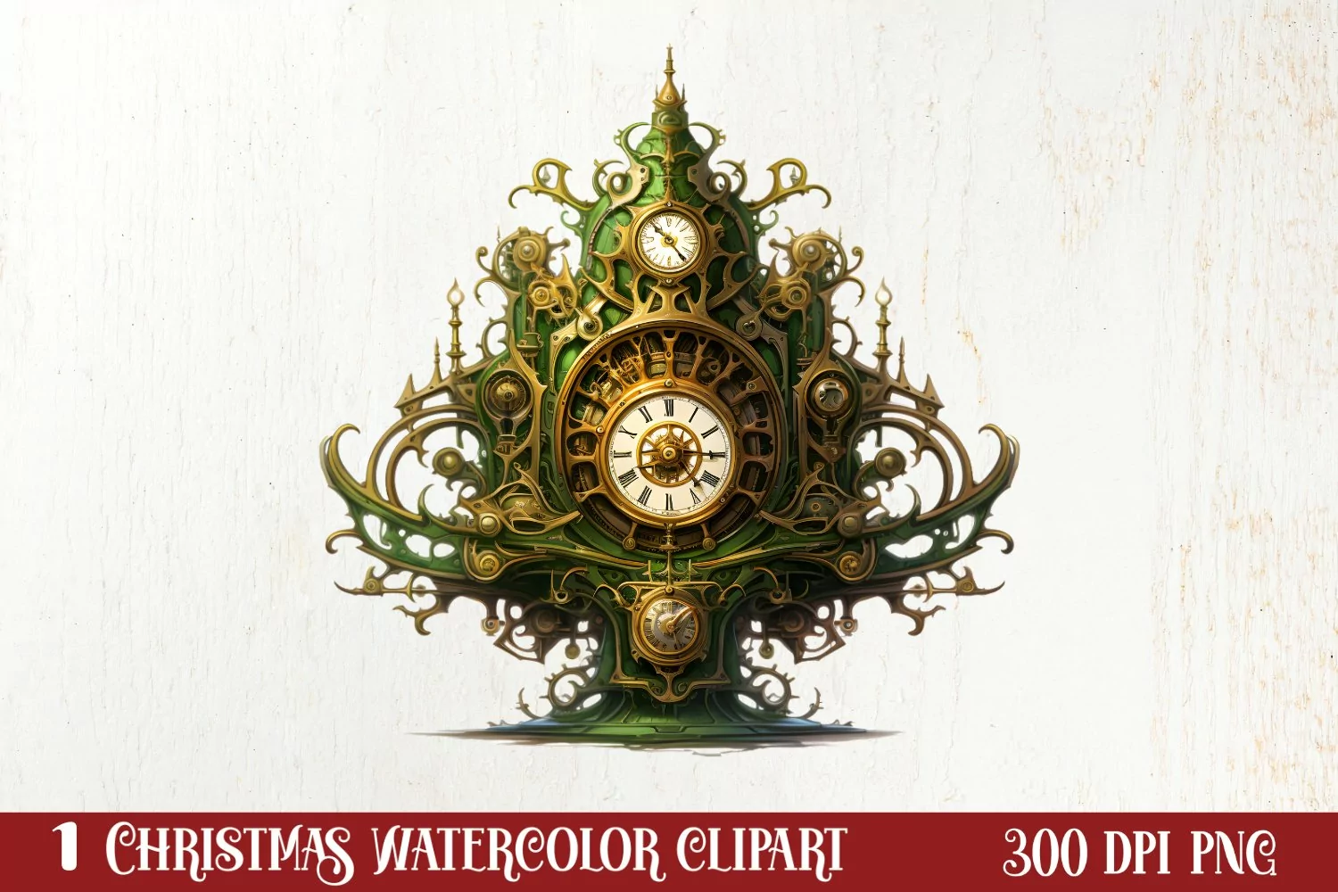 Steampunk Christmas Clipart, Steampunk Christmas Sublimation, Steampunk Christmas watercolor, Watercolor Steampunk Christmas, Steampunk Christmas Clip Art, Steampunk Christmas PNG, Steampunk Christmas Watercolor Bundle,  Steampunk Christmas Clipart Bundle