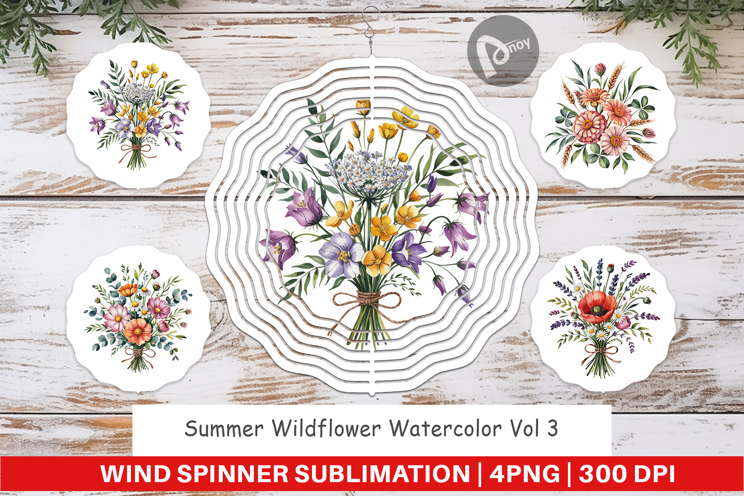 Wind Spinner Summer Wildflower product image 1