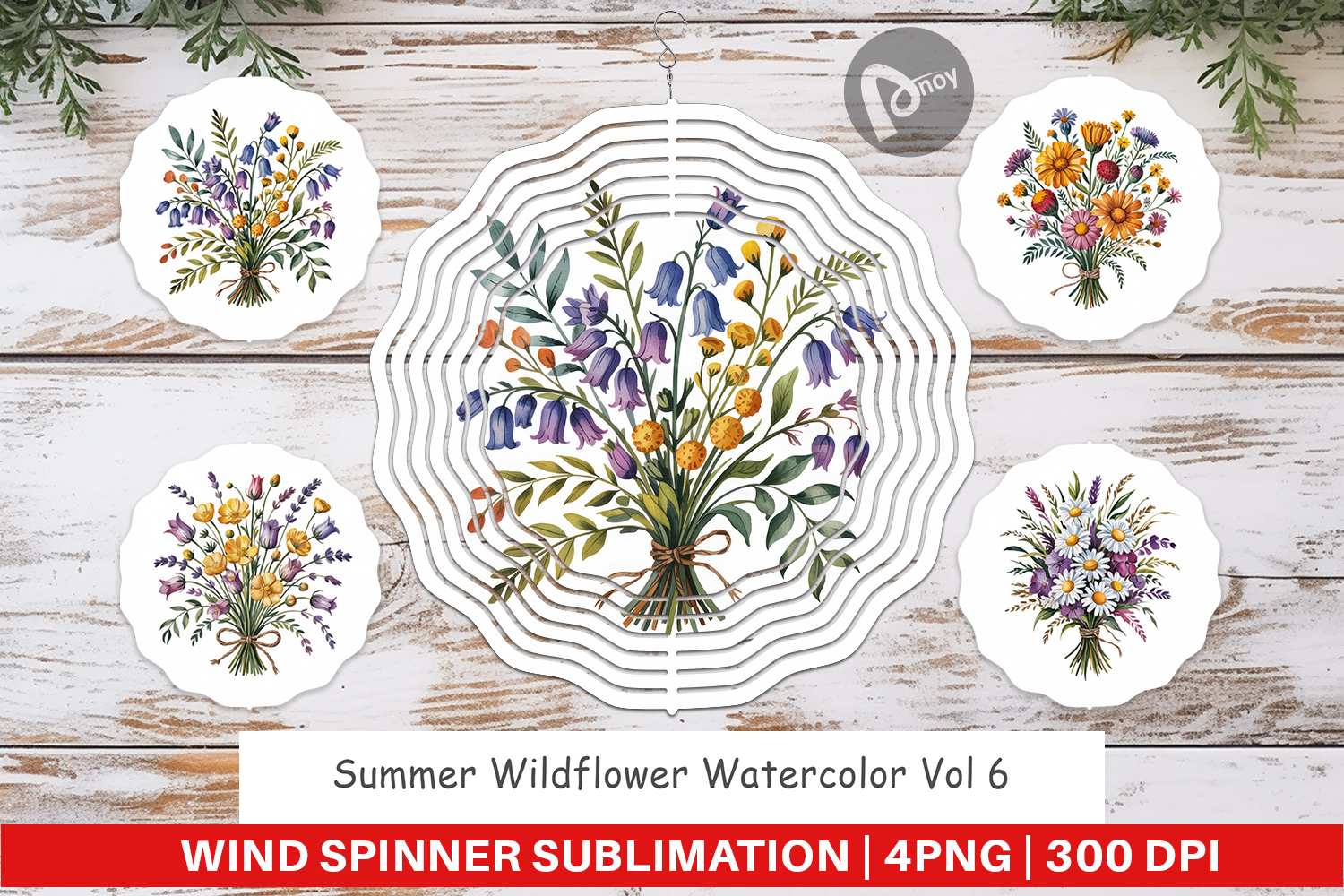 Wind Spinner Summer Wildflower product image 1