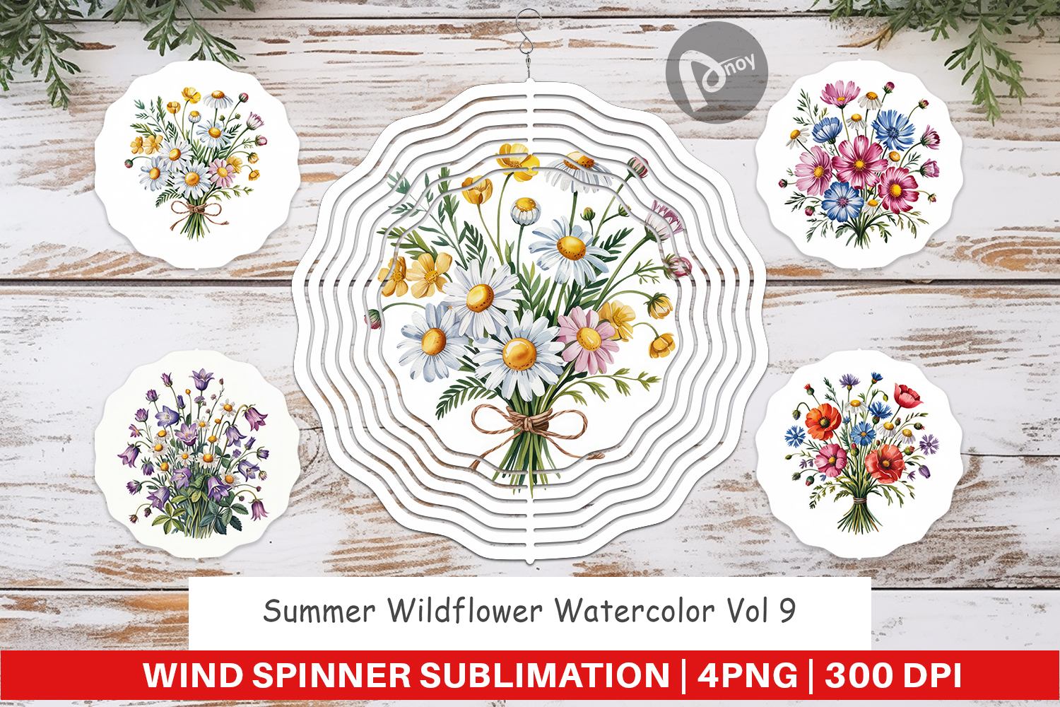 Wind Spinner Summer Wildflower product image 1