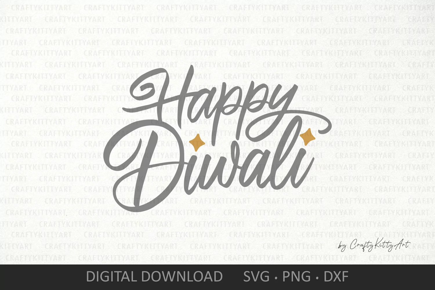 Happy Diwali SVG. Diwali Lettering, Handwriting, Handwritten product image 1