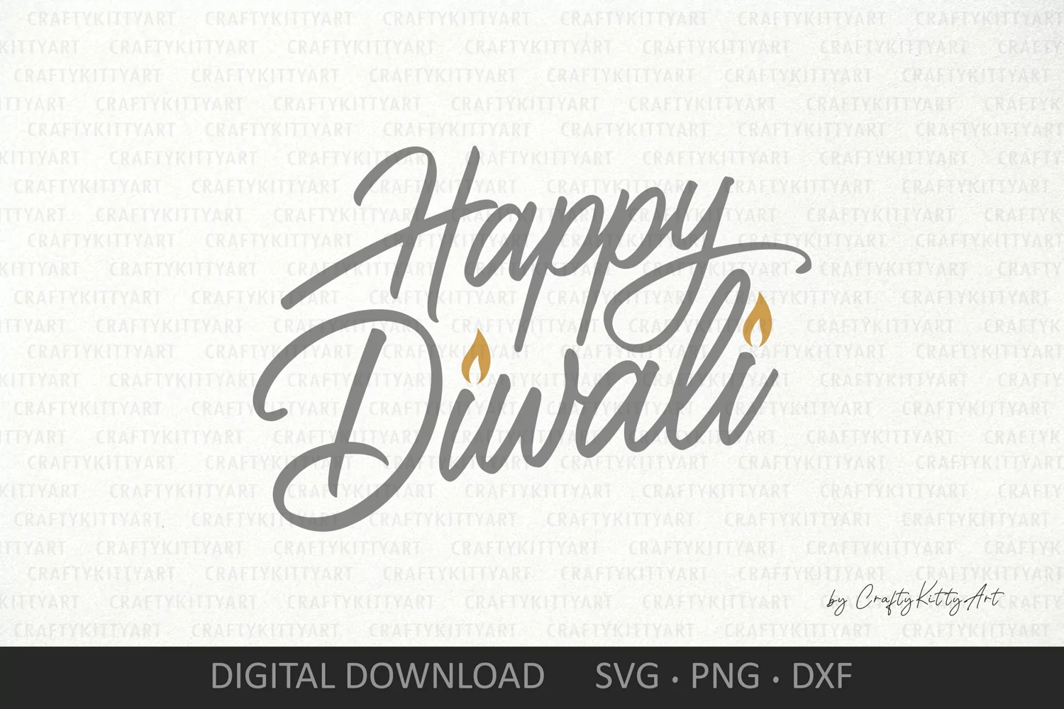 Happy Diwali SVG. Diwali Lettering, Handwriting, Handwritten product image 1