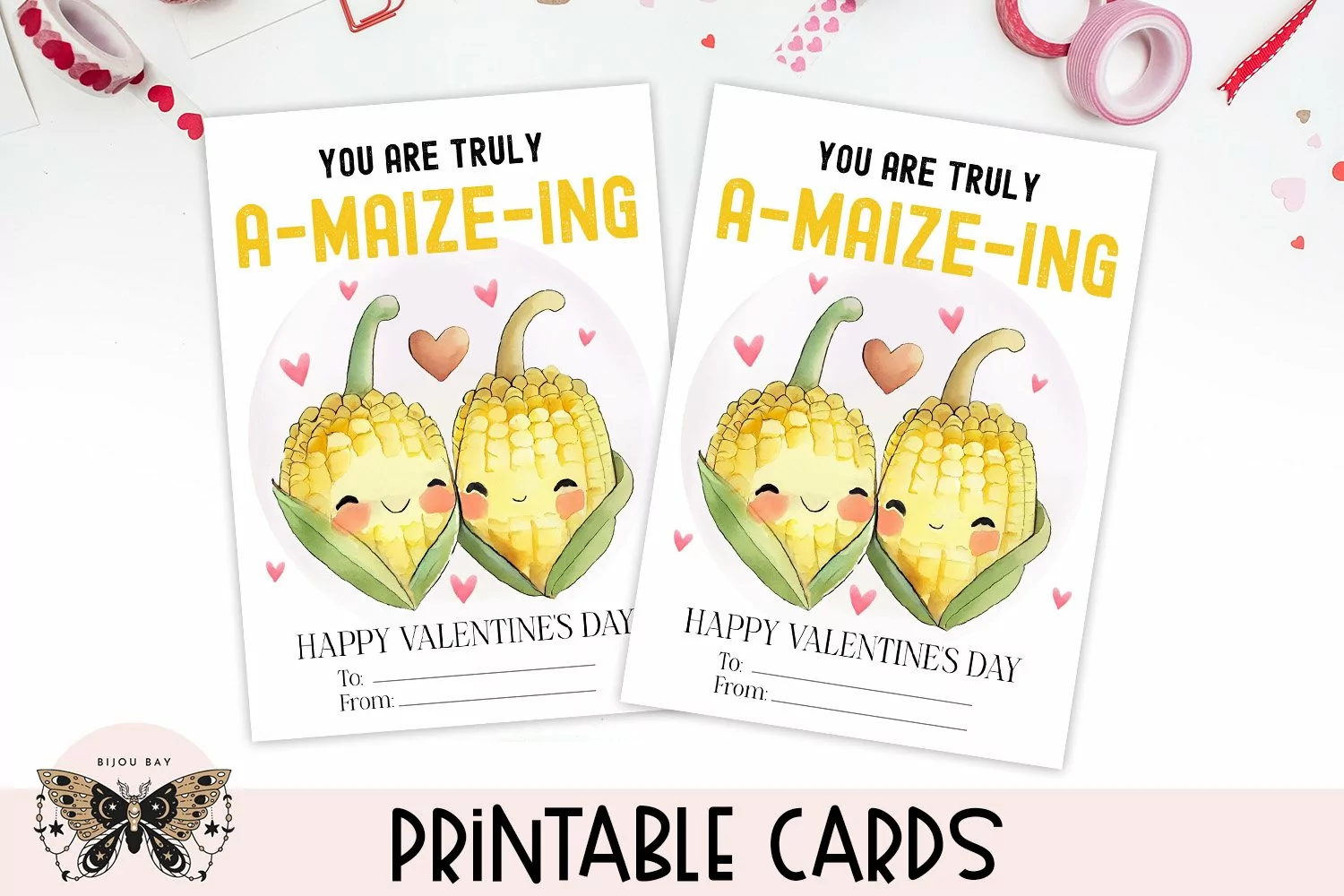 Punny Valentine's Day Cards - You Are A-Maize-Ing product image 1