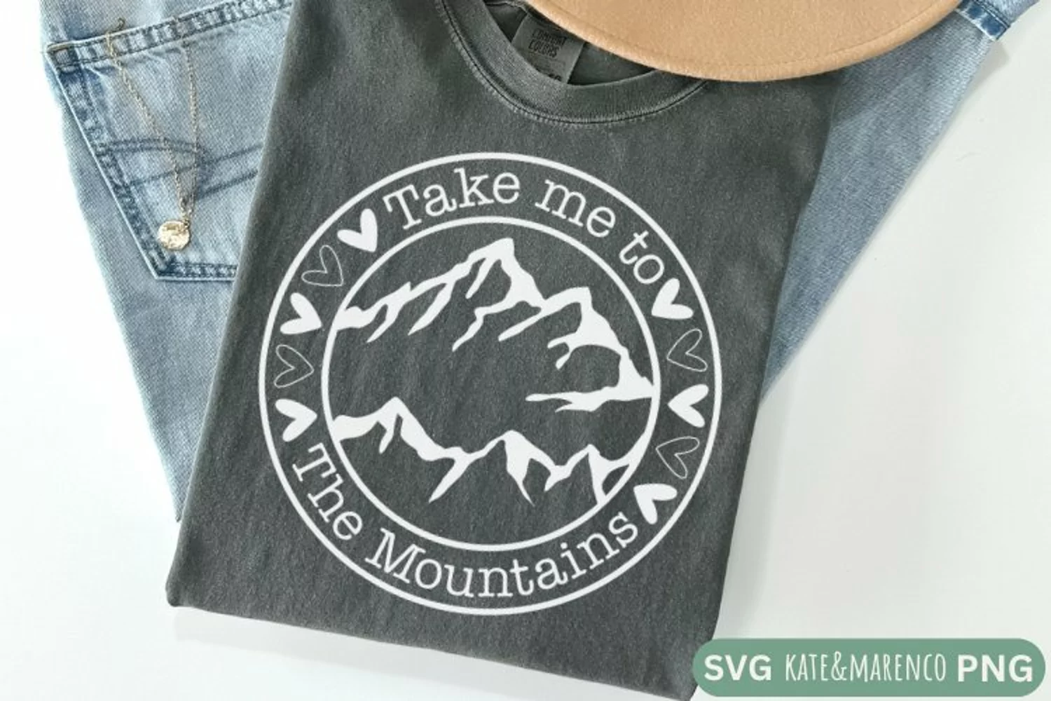 Take Me To The Mountains PNG | Retro Camping SVG | Camp PNG product image 1