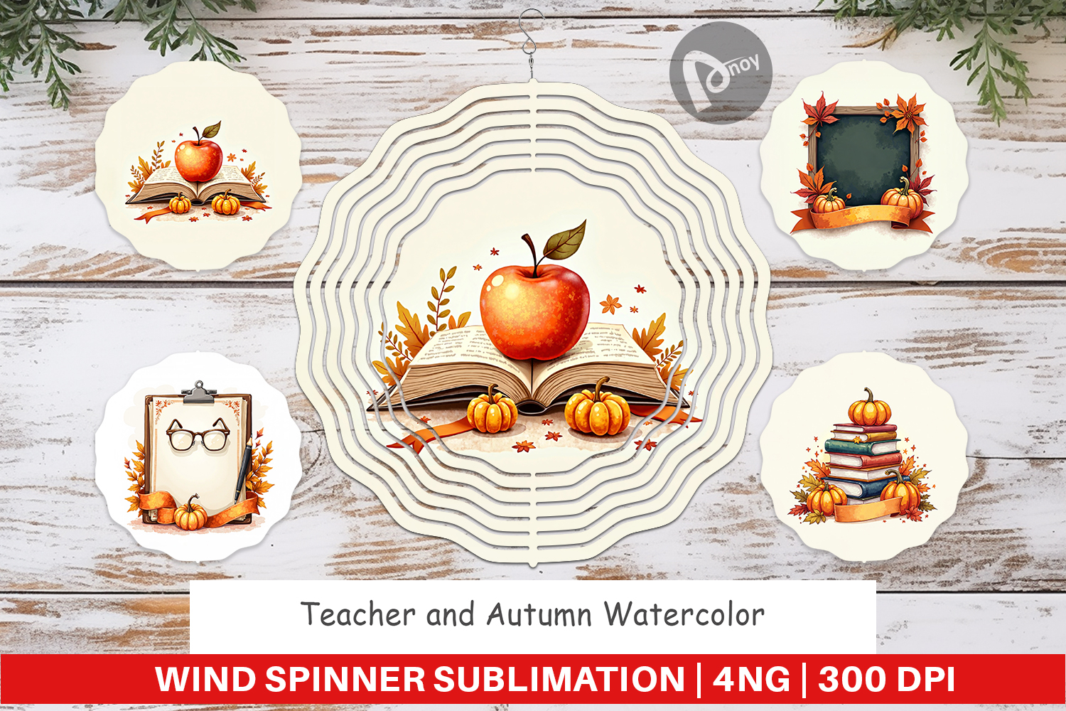 Teacher Autumn Wind Spinner product image 1