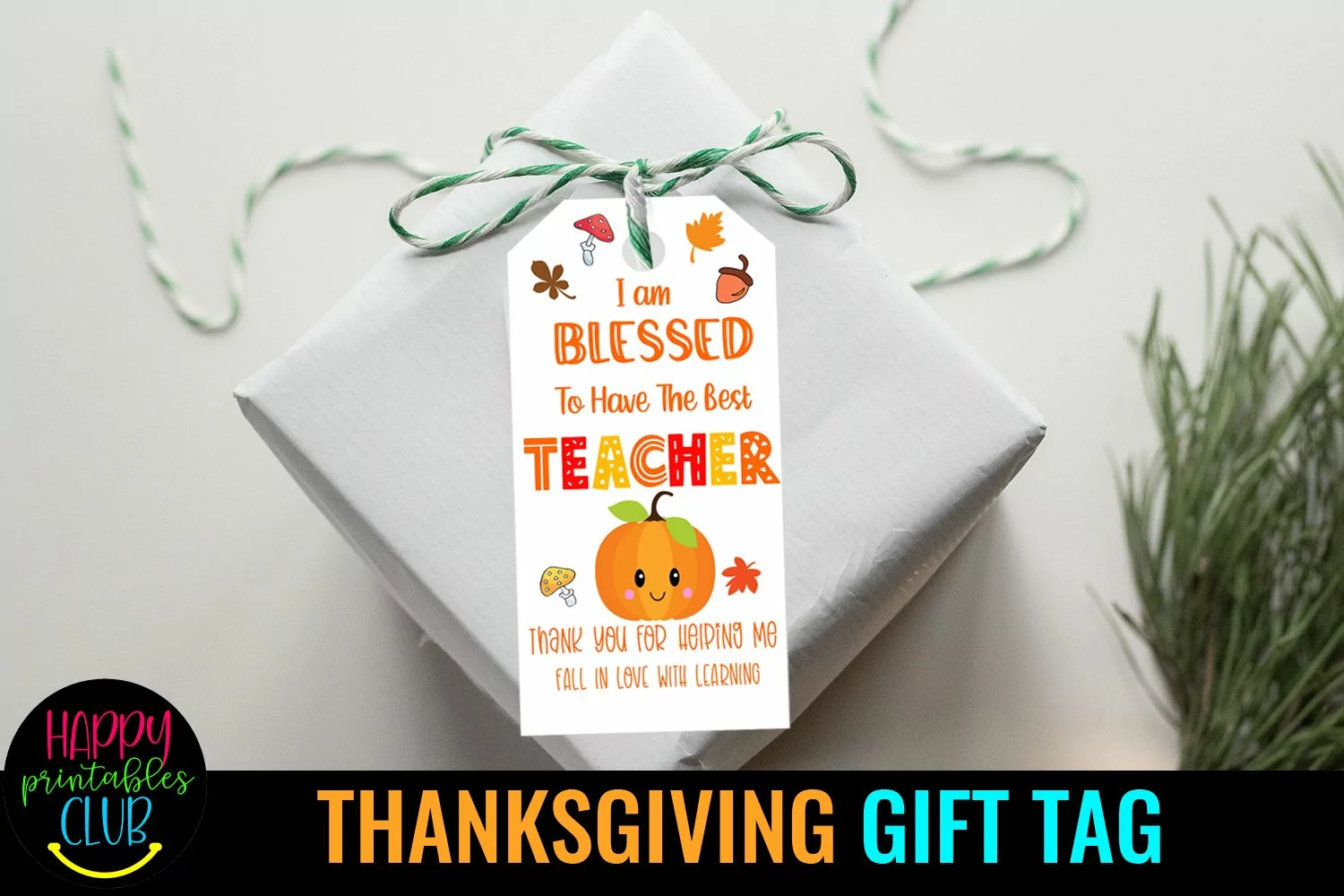Thanksgiving Gift Tags- Printable Gift Tags Thanksgiving