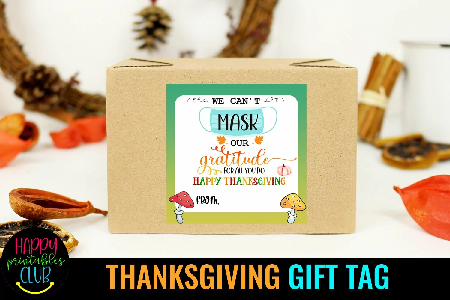 Thanksgiving Gift Tags- Printable Gift Tags Thanksgiving for Teachers
