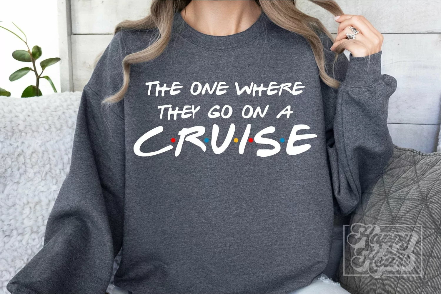 The One Where They Go On A Cruise SVG - Friends Vacay Mode product image 1