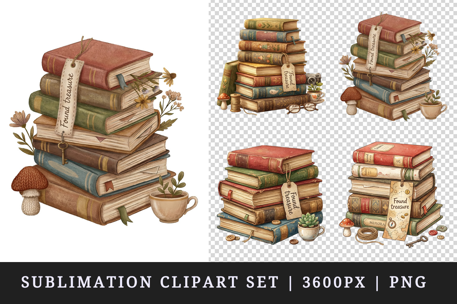 Thrifting clipart printable sublimation design png product image 1