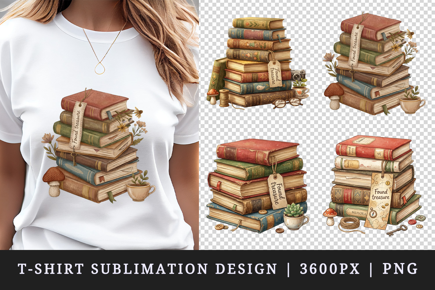Thrifting t-shirt printable sublimation design png product image 1