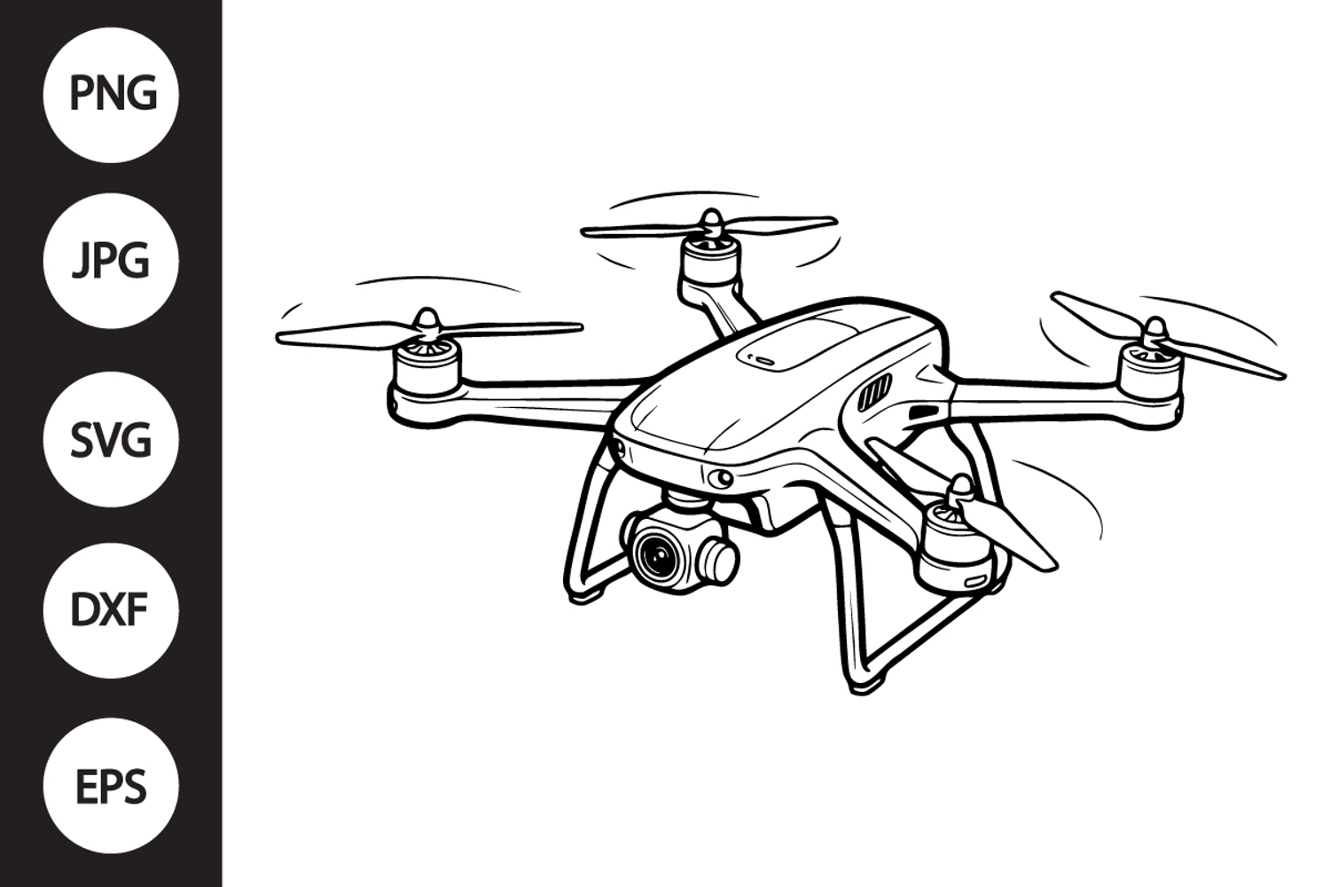 Drone SVG product image 1