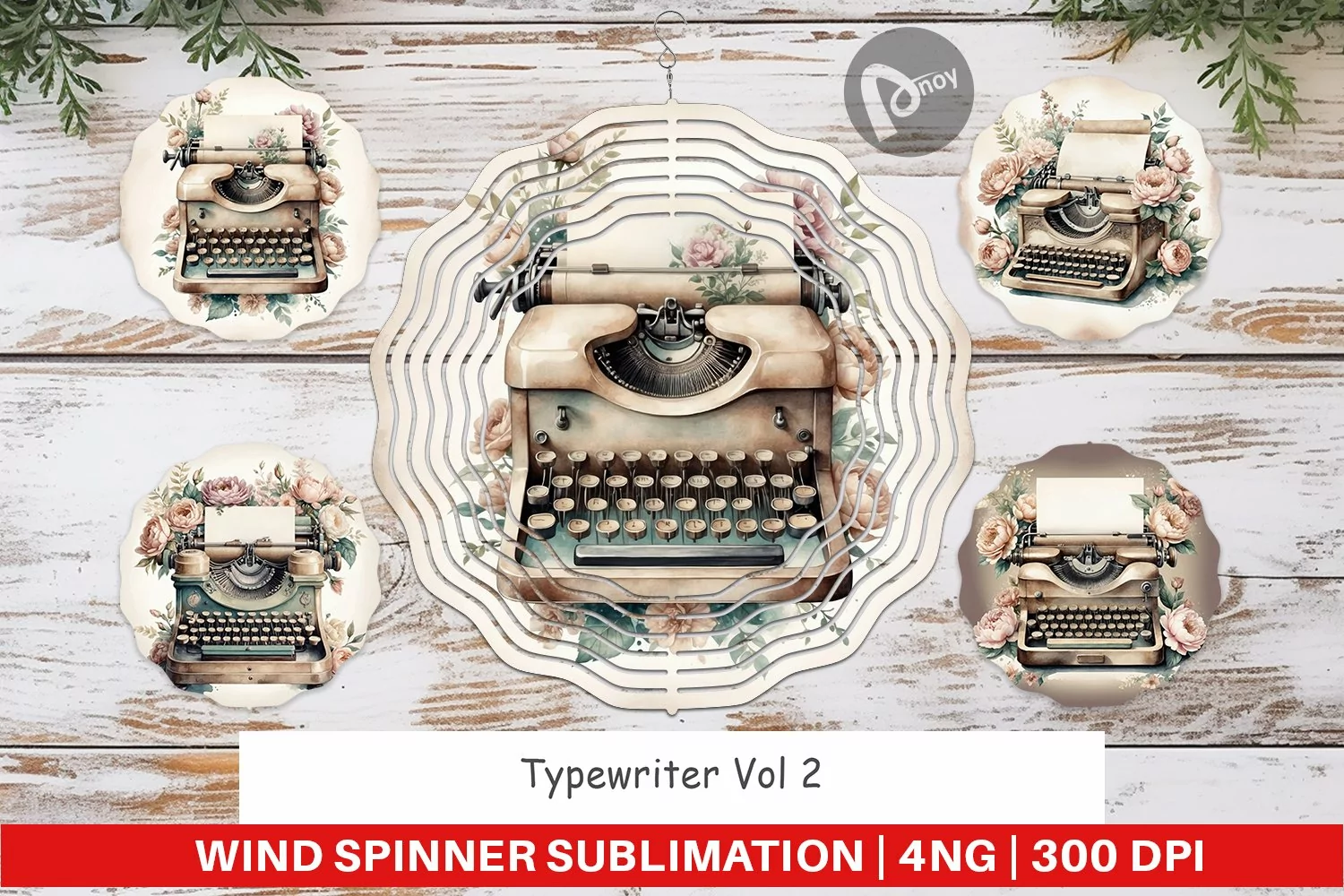 Wind Spinner Typewriter product image 1