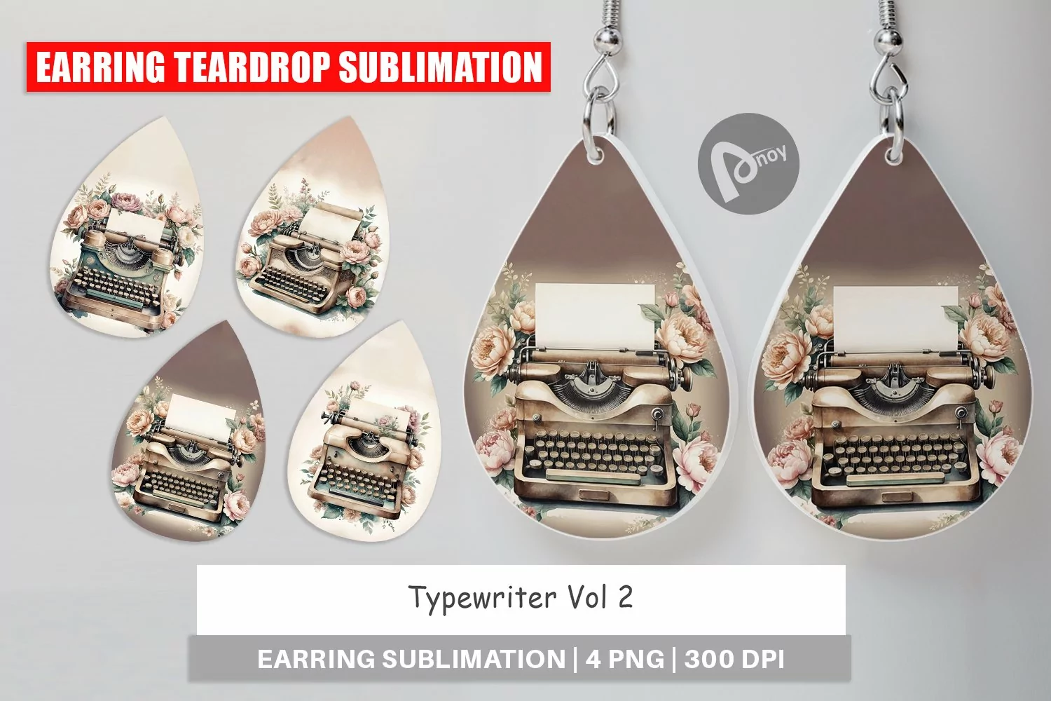 Earring Typewriter product image 1