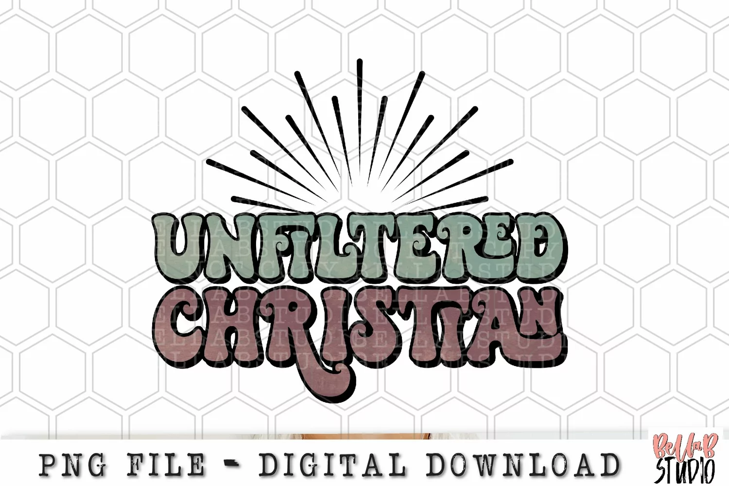 Unfiltered Christian Sublimation Design product image 1