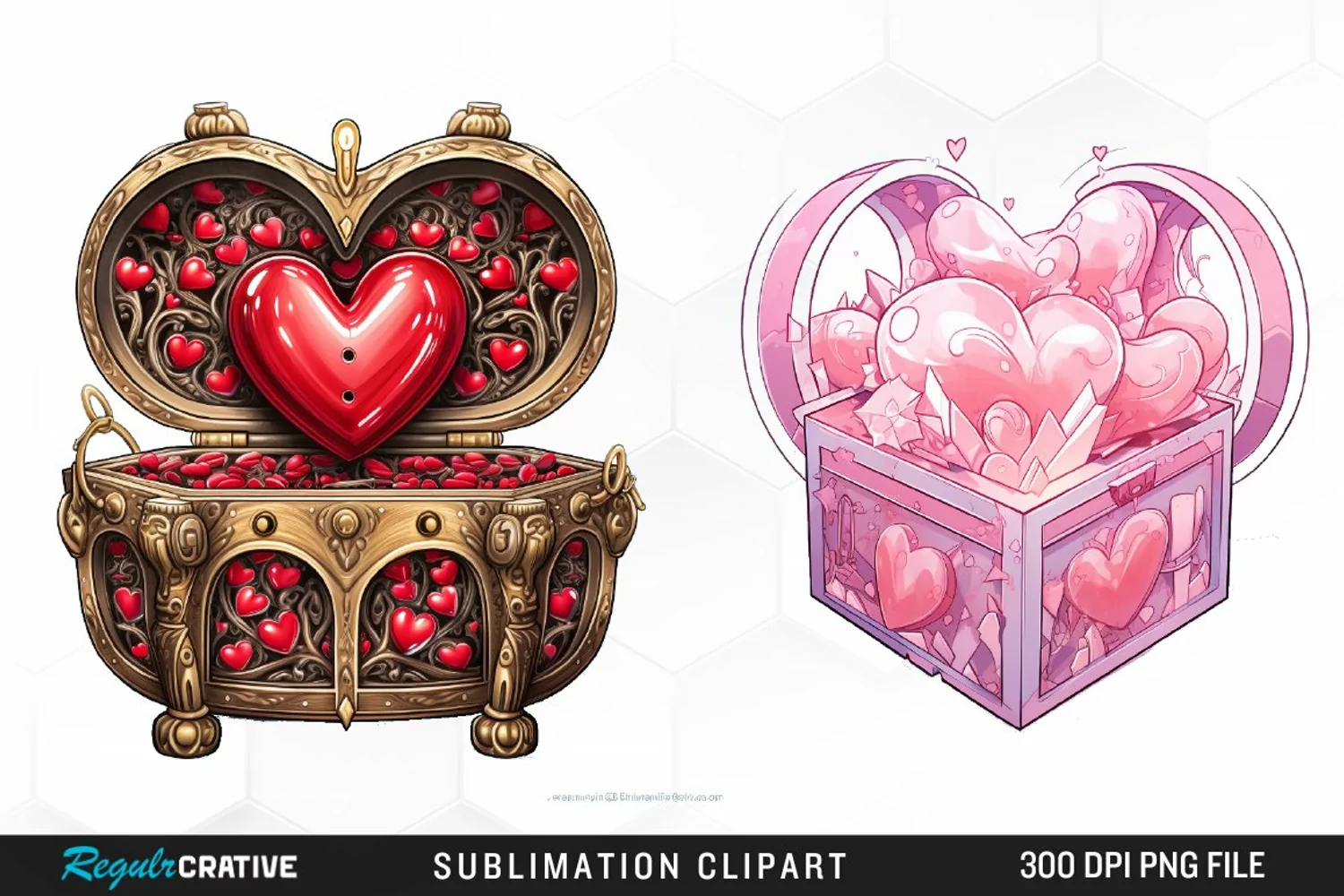 Valentine's Day Illustration Clipart product image 1