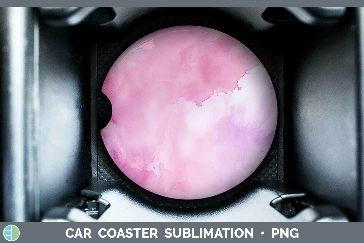 GorgeousValentine Car Coaster design.